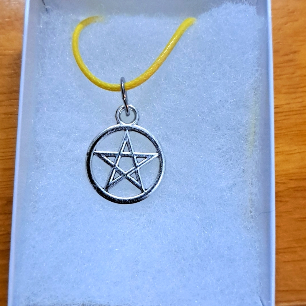 Silver Pentagram Necklace